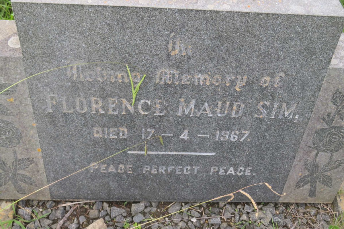 SIM Florence Maud -1967