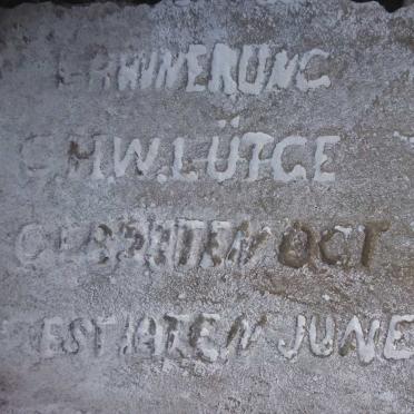 LÜTGE C.H.W. 1823-1891