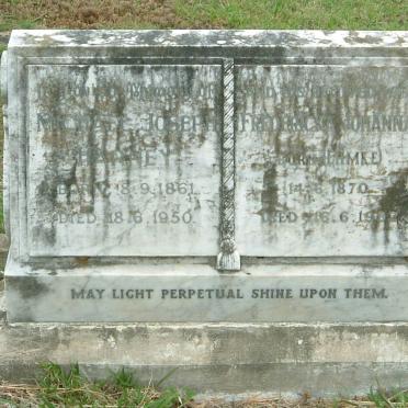 HARNEY Michael Joseph 1861-1950 &amp; Fredericka Johanna EHMKE 1870-1962