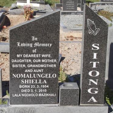 SITONGA Nomalungelo Shiella 1954-2010
