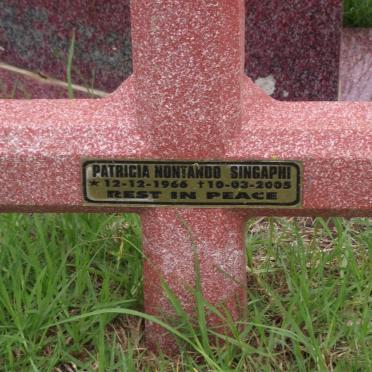 SINGAPHI Patricia Nontando 1966-2005