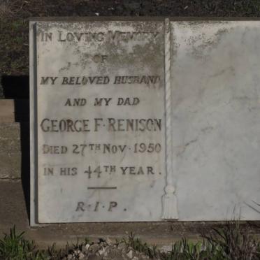 RENISON George F. -1950
