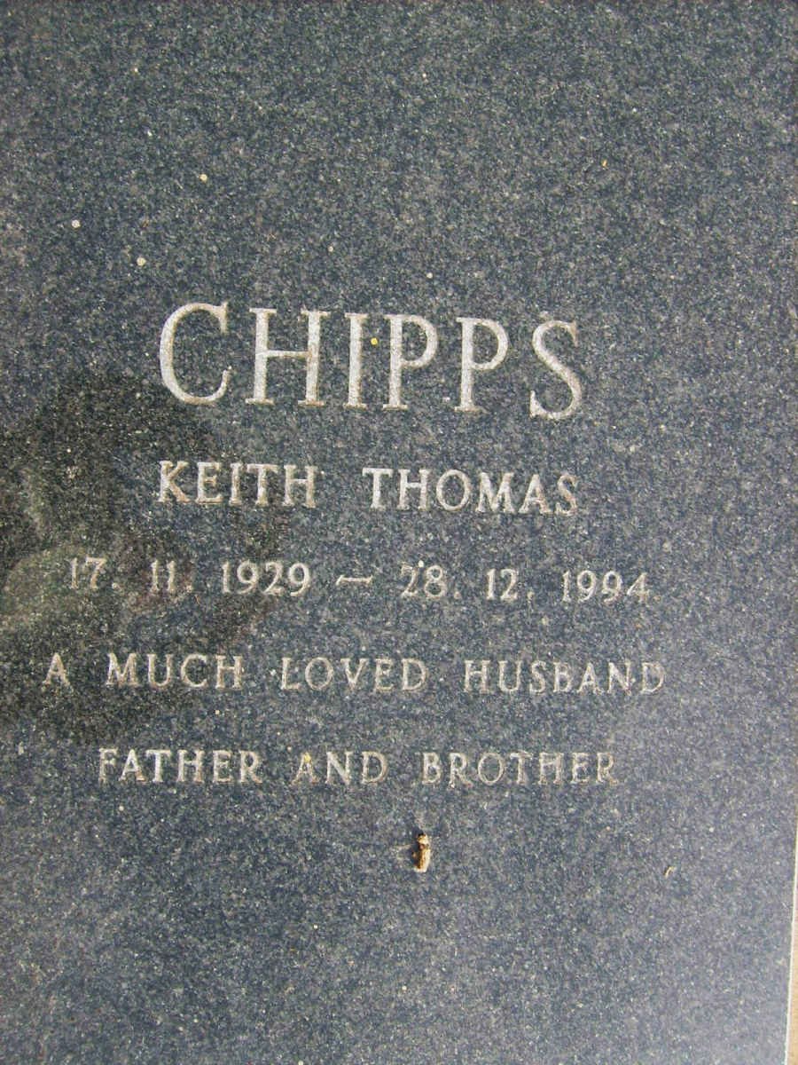 CHIPPS Keith Thomas 1929-1994