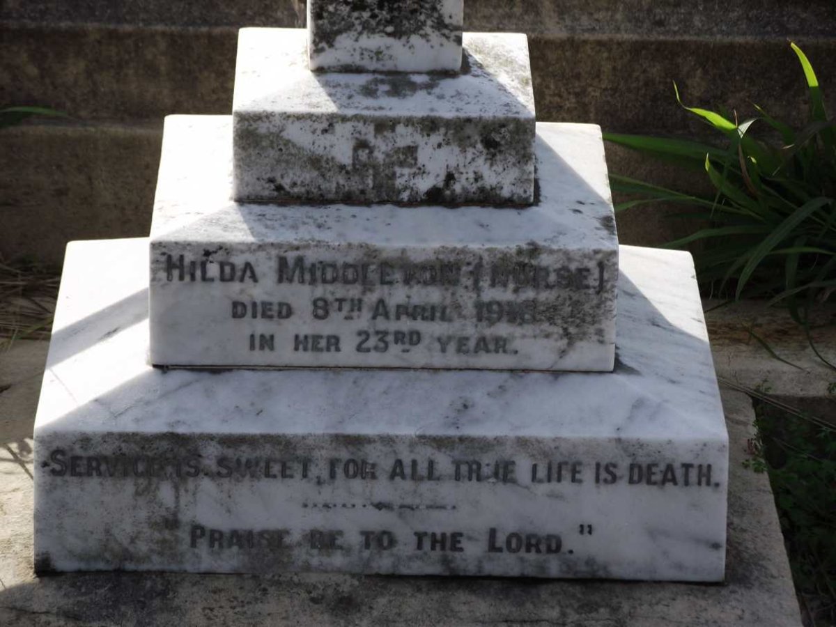 MIDDLETON Hilda -1918
