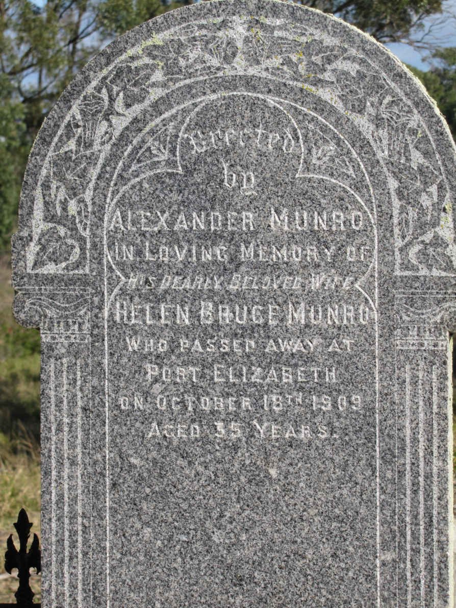 MUNRO Helen Bruce -1909
