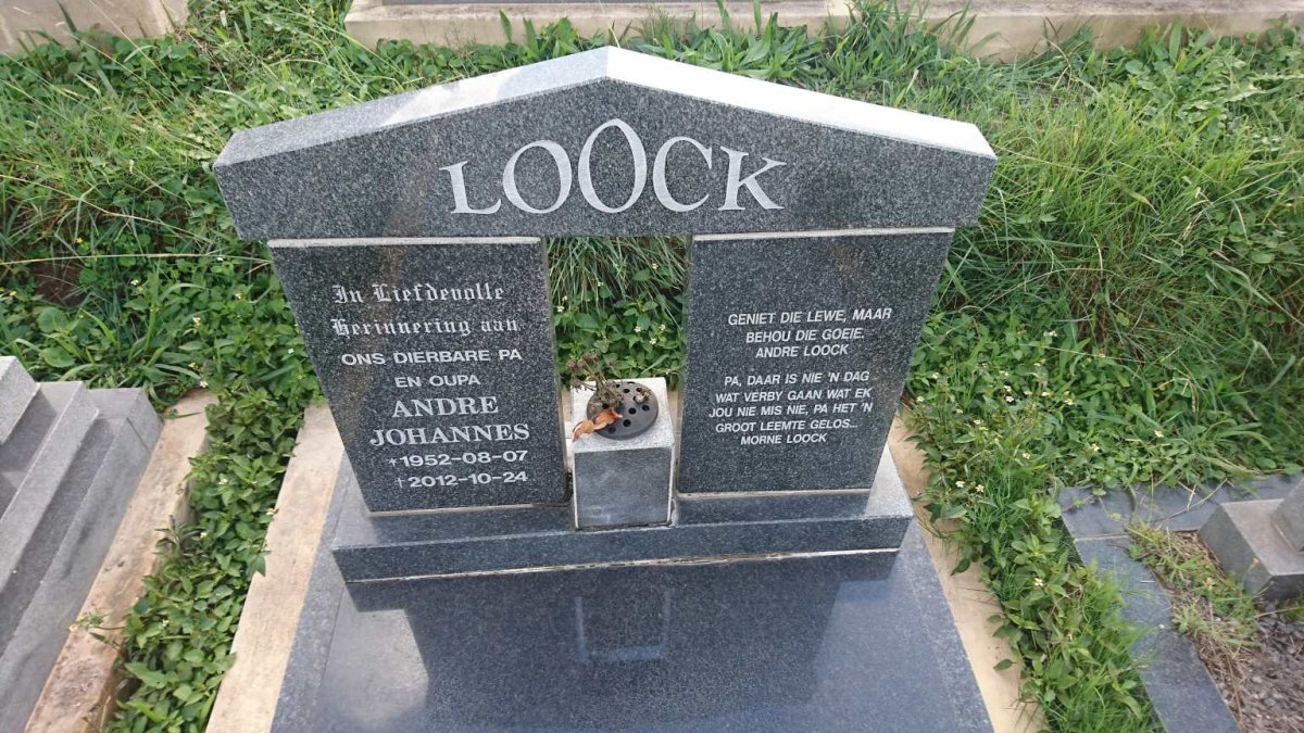 LOOCK Andre Johannes 1952-2012