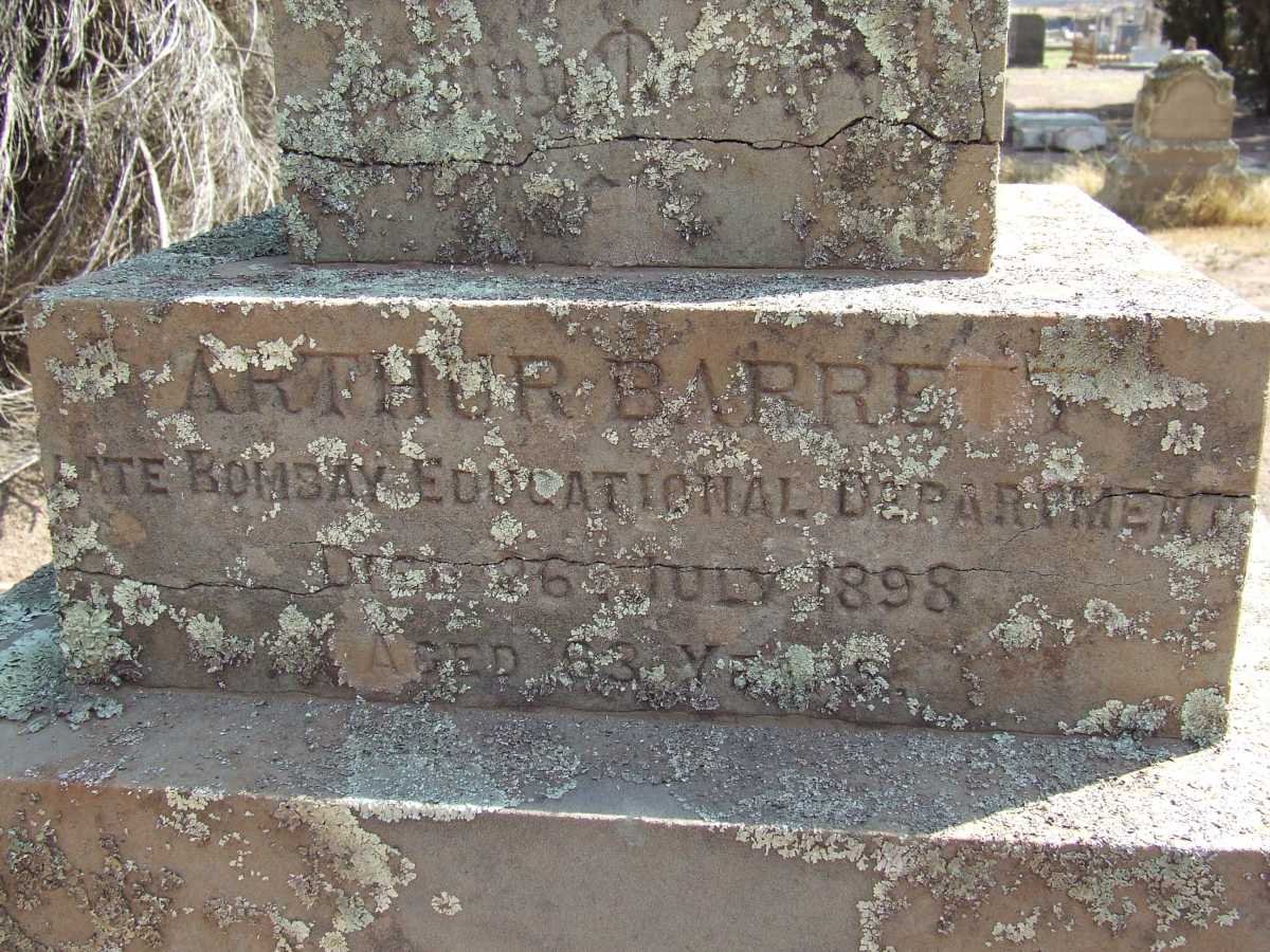 BARRETT Arthur -1898