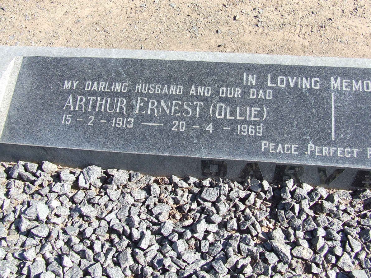 DARVELL Arthur Ernest 1913-1969