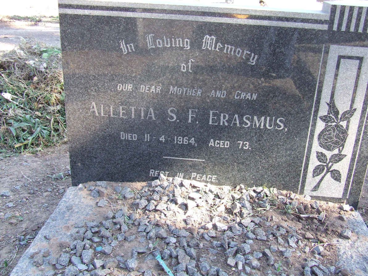 ERASMUS Alletta S.F. -1964