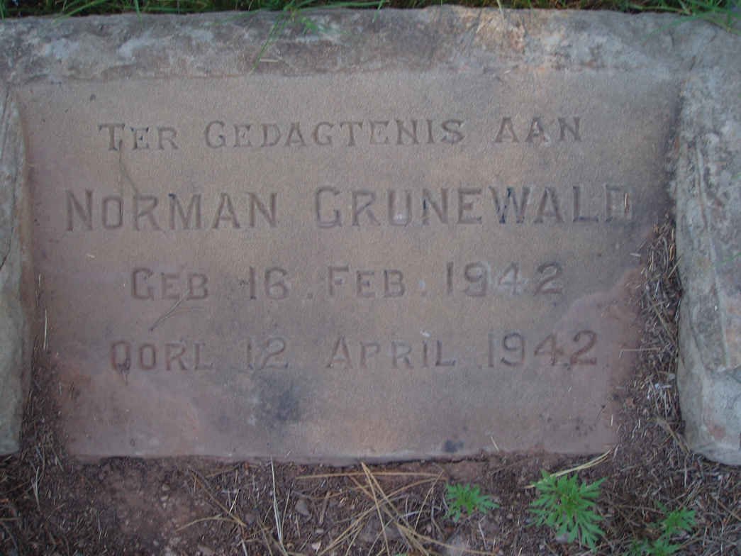 GRUNEWALD Norman 1942-1942