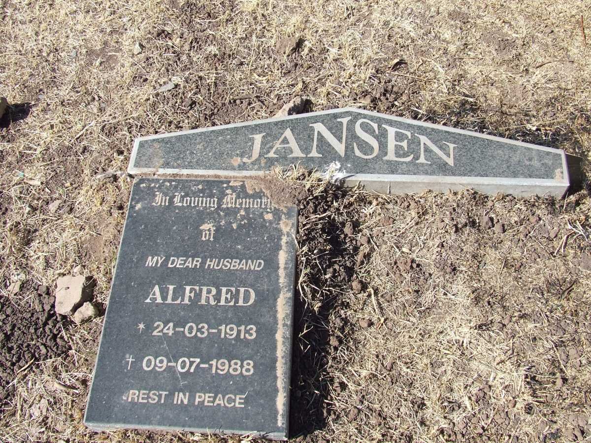 JANSEN Alfred 1913-1988