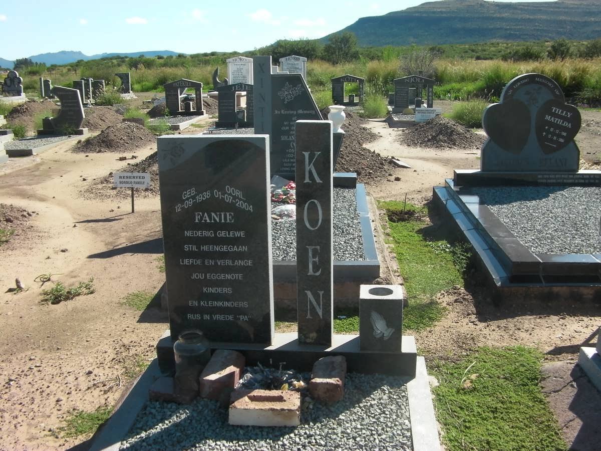 KOEN Fanie 1938-2004