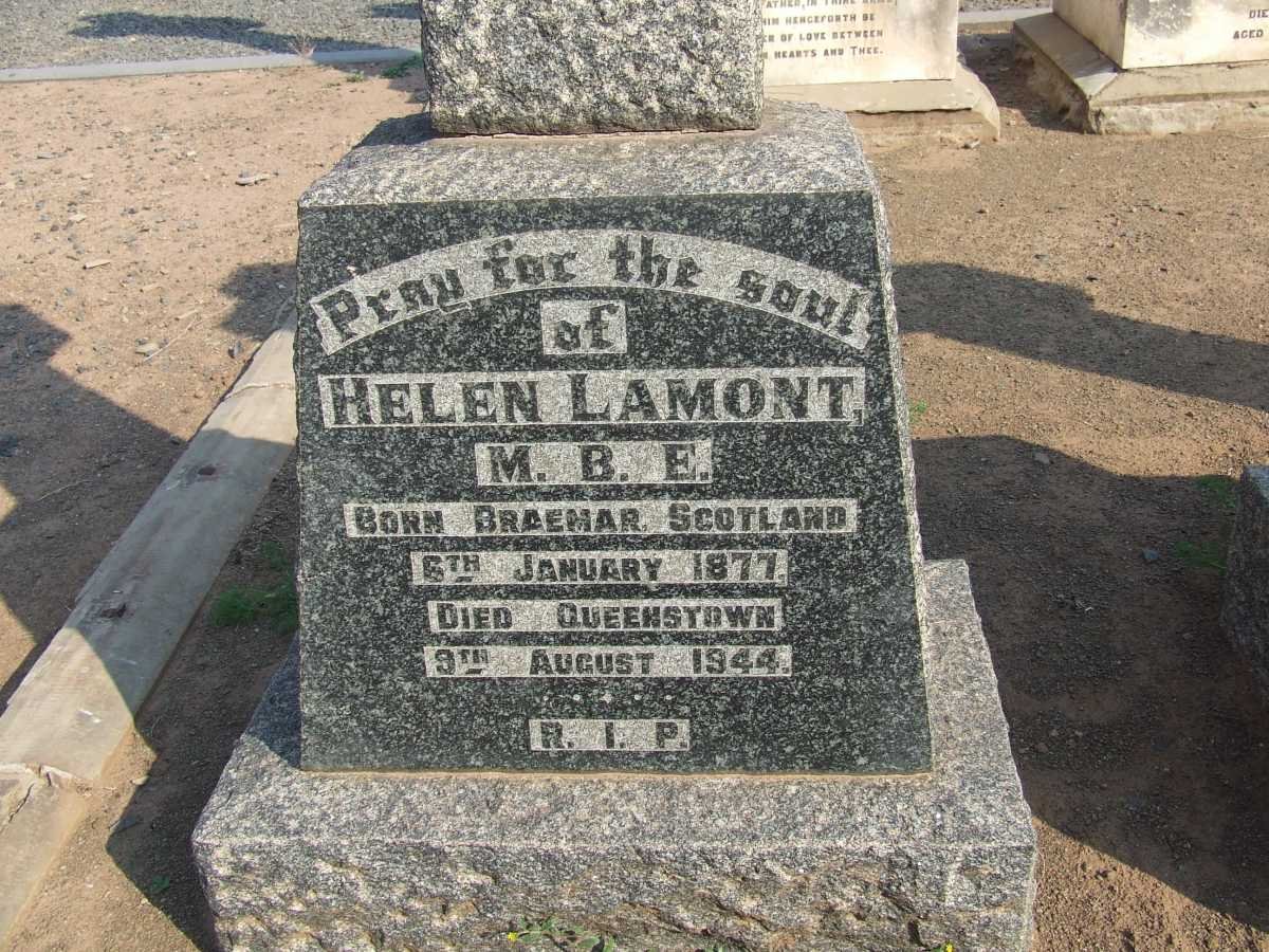 LAMONT Helen 1877-1944