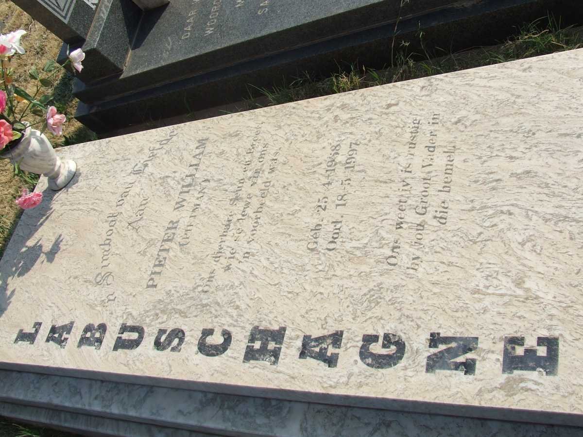 LABUSCHAGNE Pieter William 1958-1997