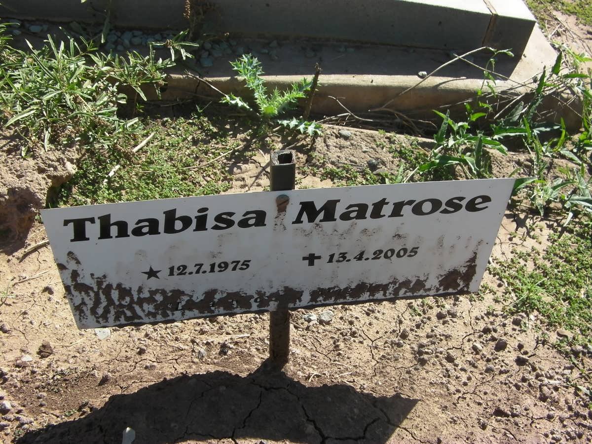 MATROSE Thabisa 1975-2005