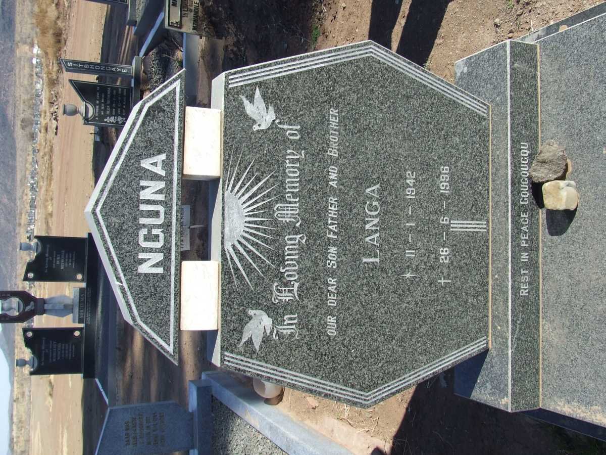 NGUNA Langa 1942-1996