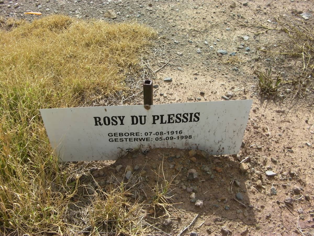 PLESSIS Rosy, du 1916-1998