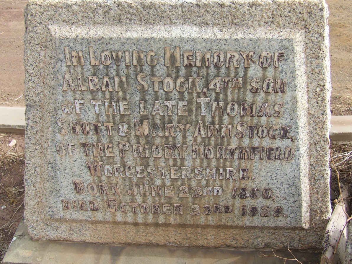 STOCK Alban 1880-1929