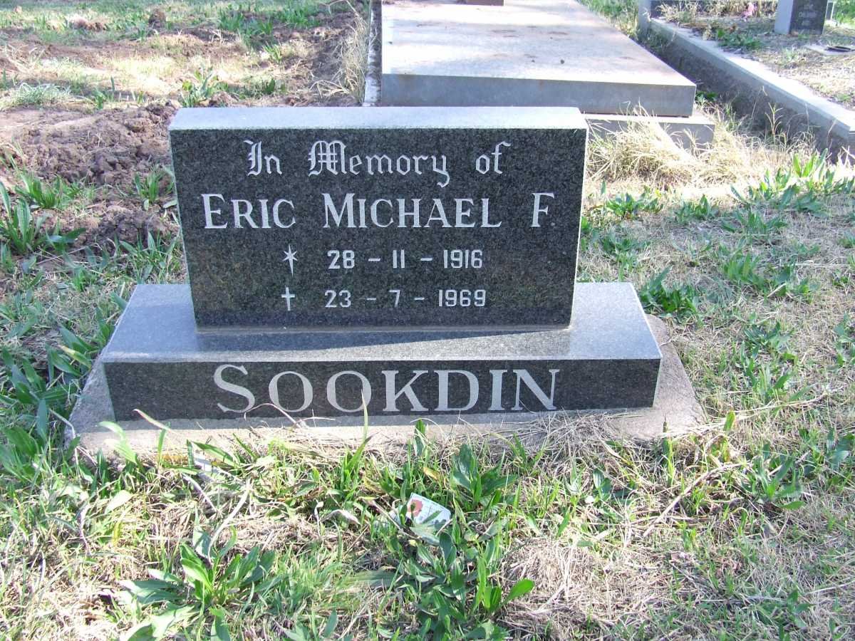SOOKDIN Eric Michael F. 1915-1969