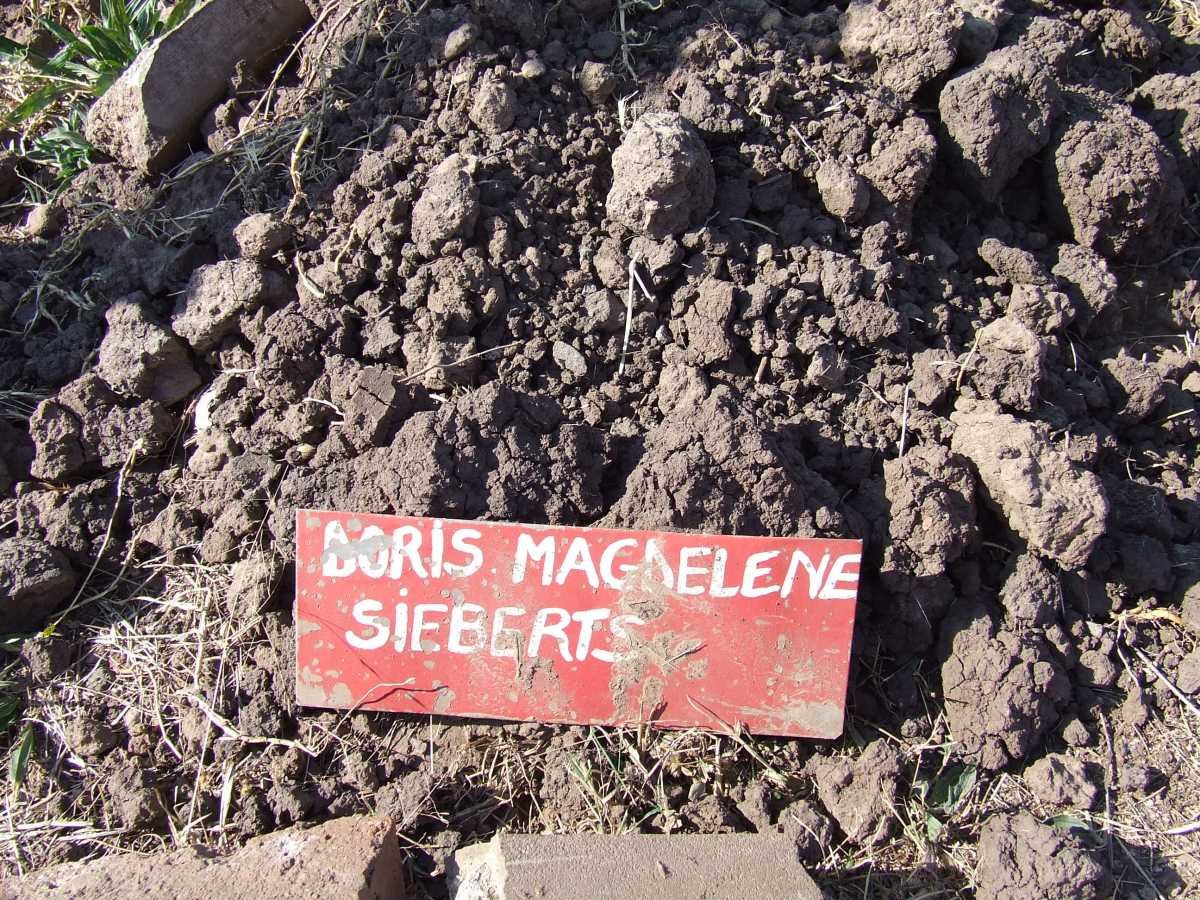 SIEBERTS Doris Magdelene
