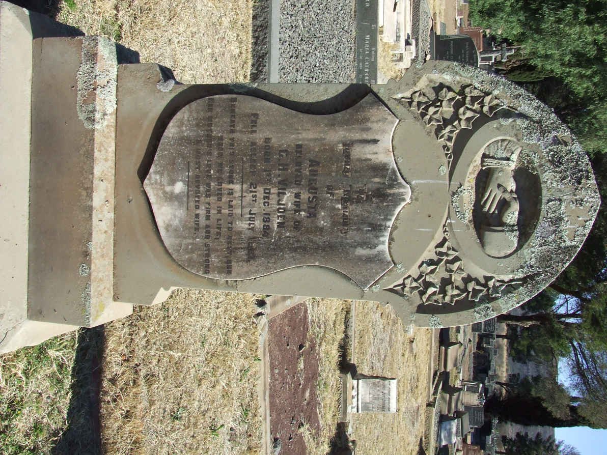 VILJOEN Augusta 1884-1921
