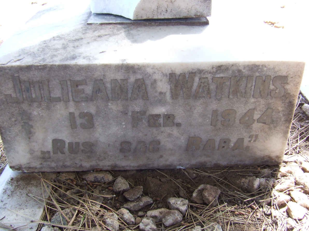 WATKINS Julieana -1944