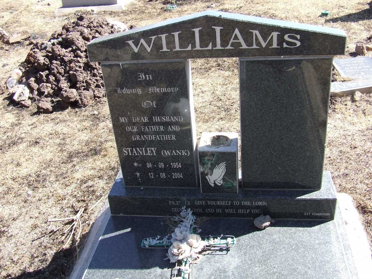 WILLIAMS Stanley  1954-2004