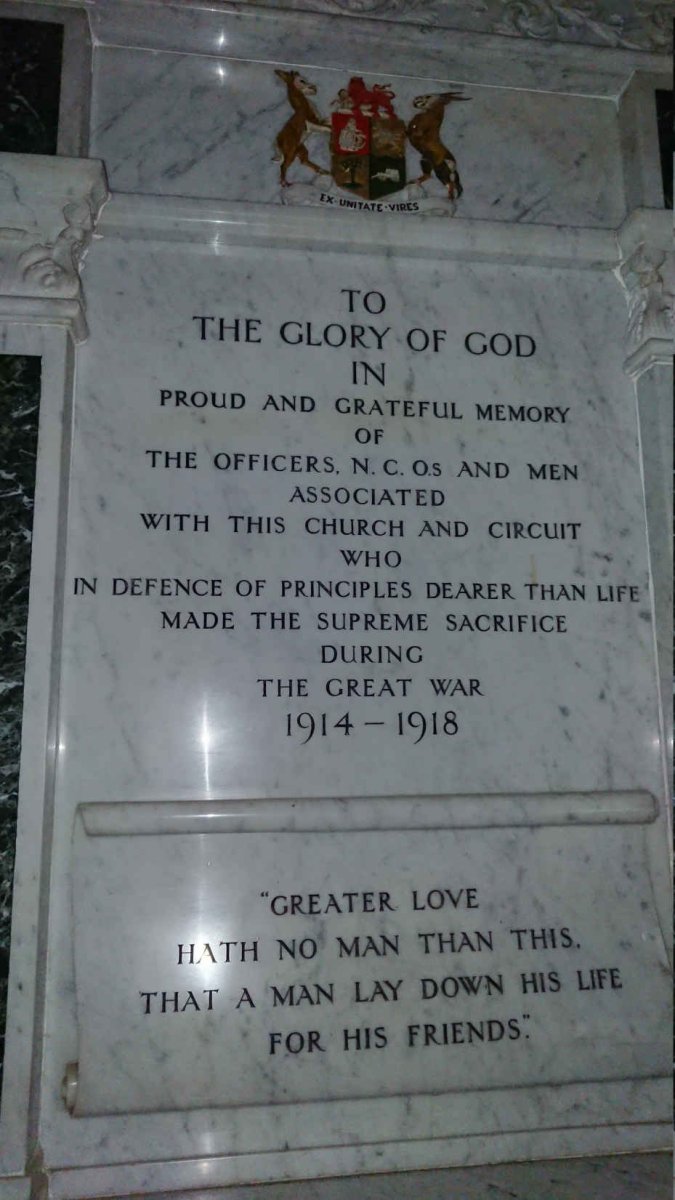 3. WORLD WAR I MEMORIAL 1914-1918