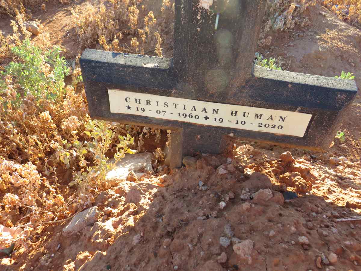 HUMAN Christiaan 1960-2020