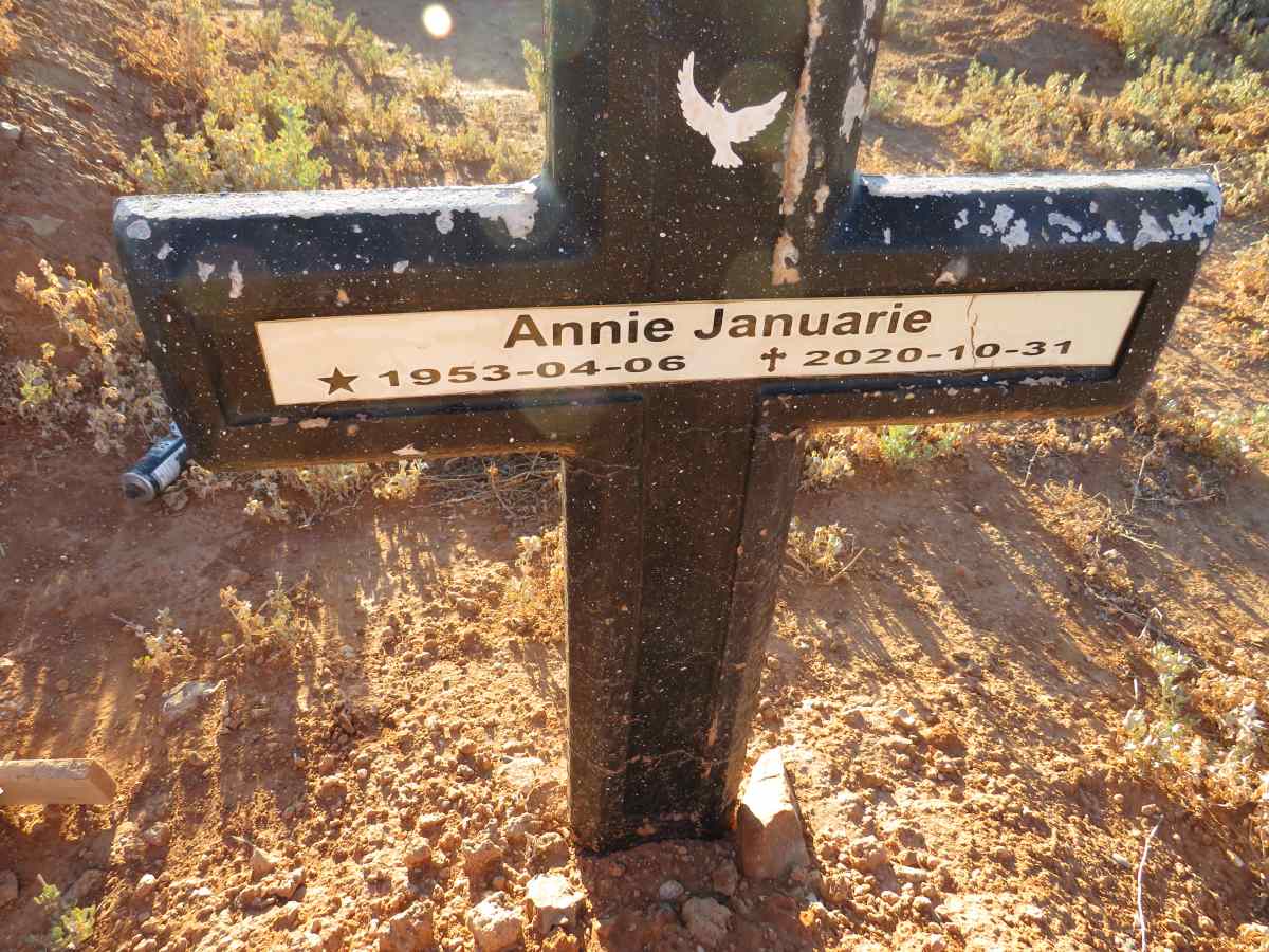 JANUARIE Annie 1953-2020