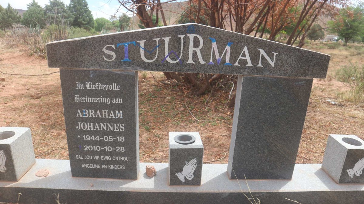 STUURMAN Abraham Johannes 1944-2010