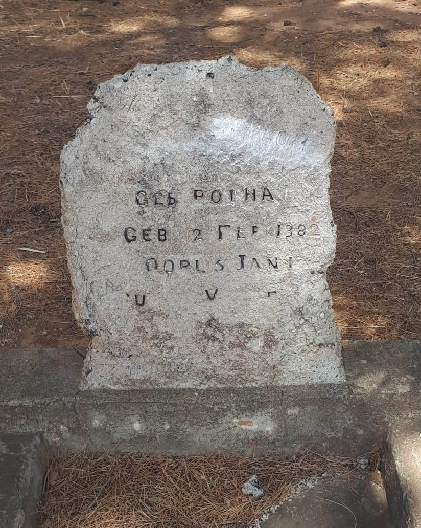 ? nee BOTHA 1882-?