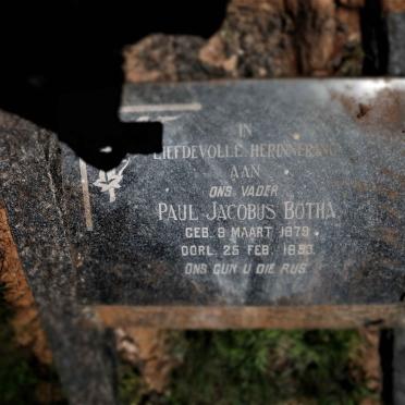 BOTHA Paul Jacobus 1879-1953