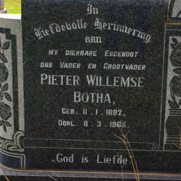BOTHA Pieter Willemse 1882-1965