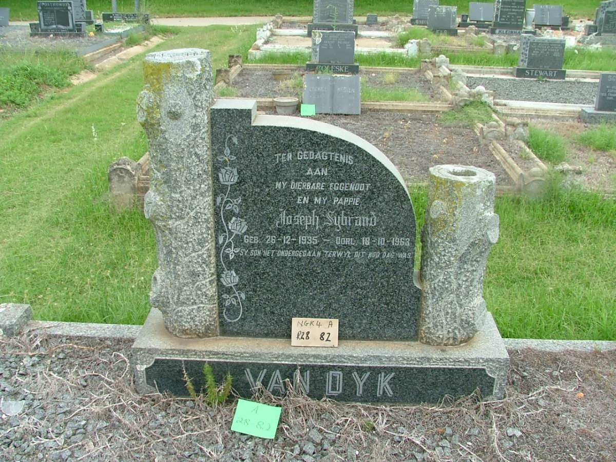 DYK Joseph Sybrand, van 1935-1963