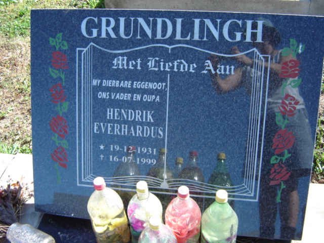 GRUNDLINGH Hendrik Everhardus 1931-1999