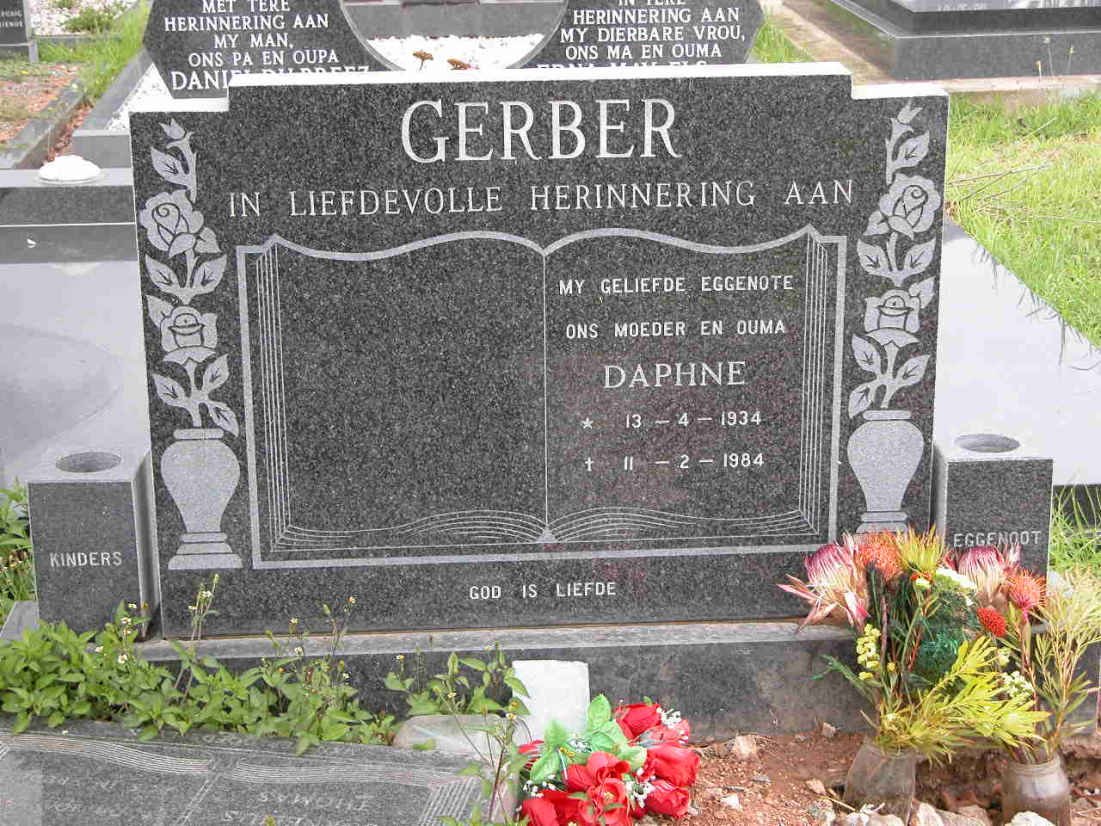 GERBER Daphne 1934-1984