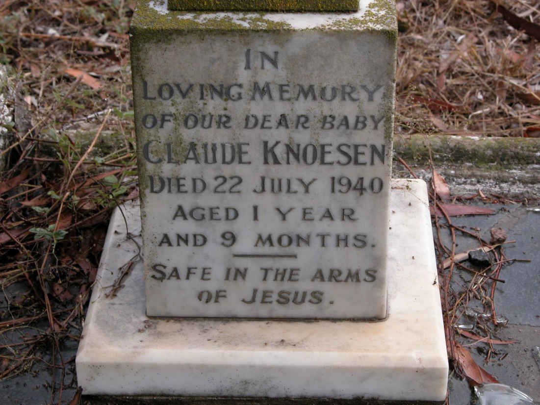 KNOESEN Claude  -1940