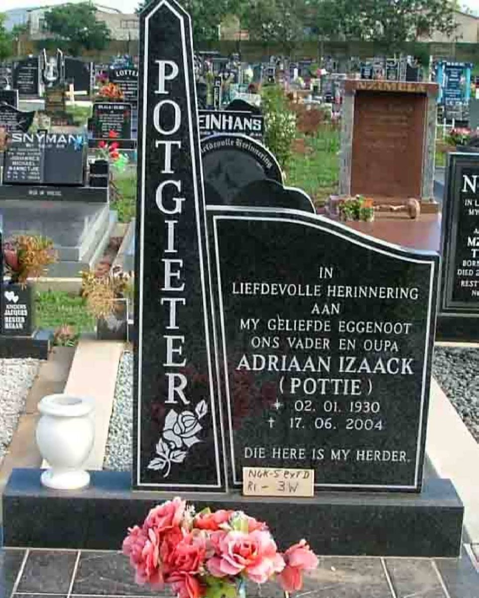 POTGIETER Adriaan Izaack 1930-2004