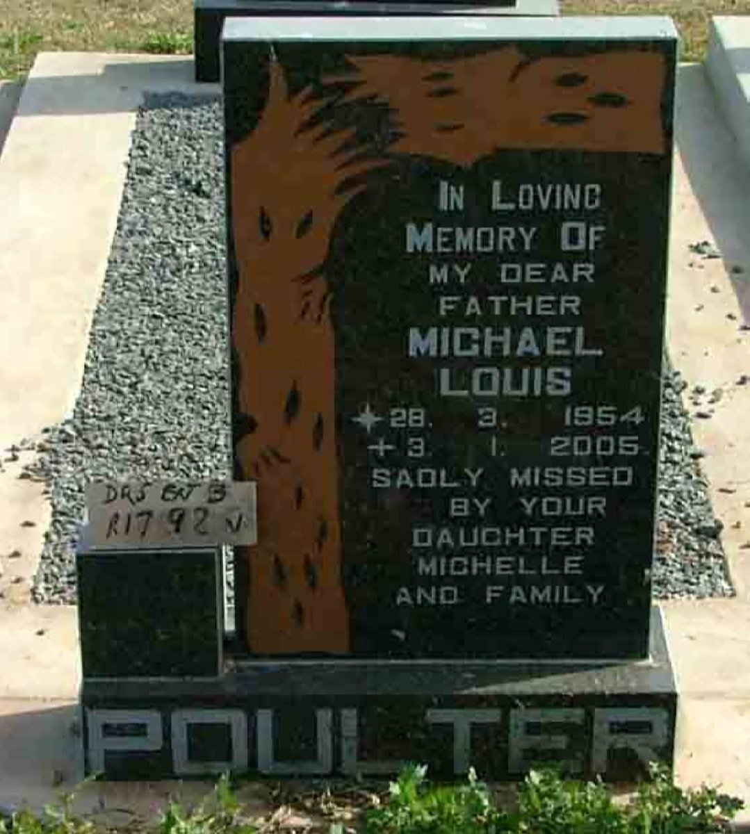 POULTER Michael Louis 1954 2005