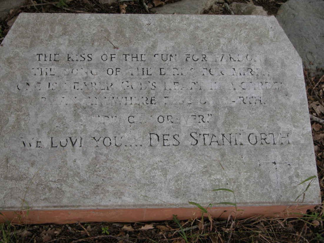 STANTFORTH Des