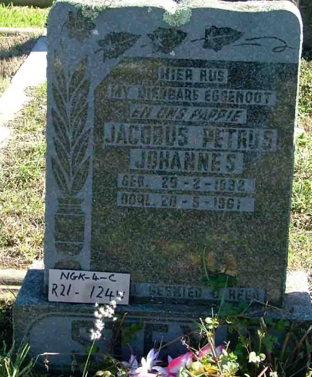 STEYN Jacobus Petrus Johannes 1??2-1961