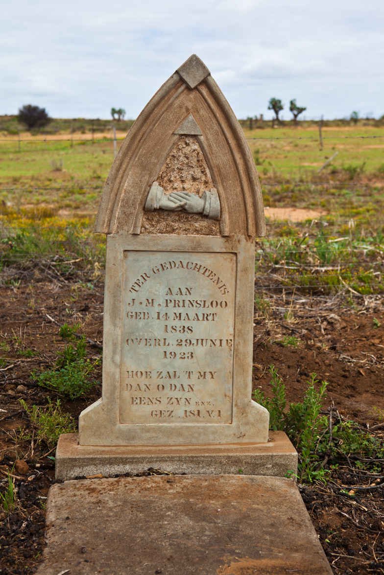 PRINSLOO J.M. 1838-1923