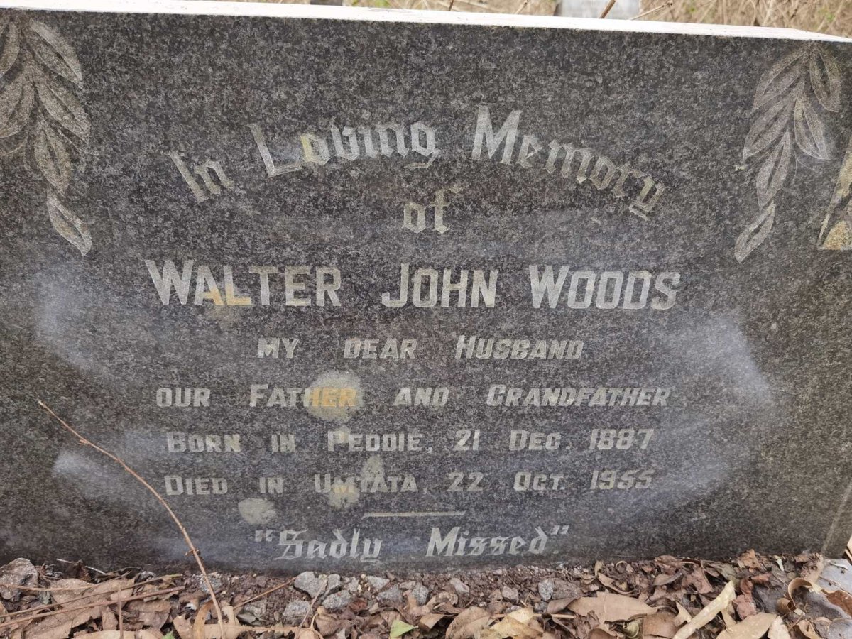 WOODS Walter John 1887-1955